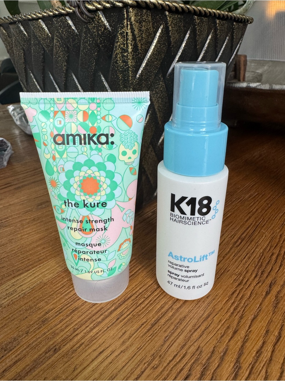 amika The Kure & K18 AstroLift Duo
